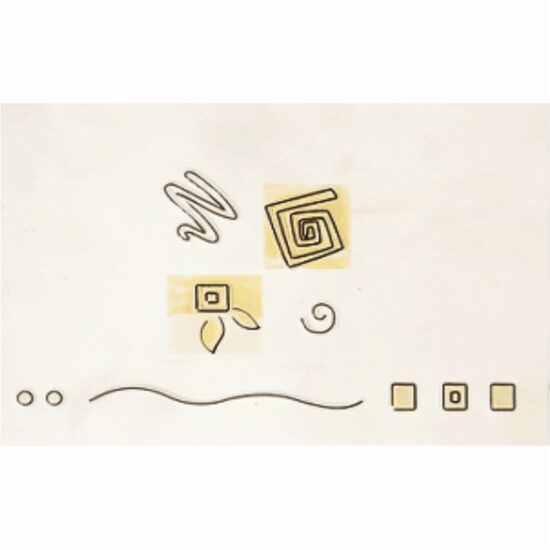 Piesa decorativa Dalia Brown Comfort 1485, tip decor, 20x30 cm, maro