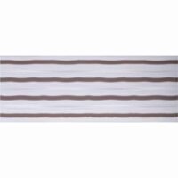 Piesa decorativa Viola Strips Brown 2544, tip relief, 20x50 cm, maro