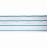 Piesa decorativa Viola Strips Green 2543, tip relief, 20x50 cm, verde