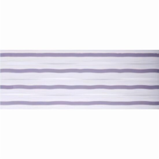 Piesa decorativa Viola Strips Lila 2545, tip relief, 20x50 cm, violet