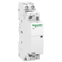 Contactor modular Schneider Electric Electric Acti9 iCT A9C20732, 25 A, 2NO, bobină 230–240 V AC, 50 Hz