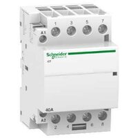 Contactor modular Schneider Electric Electric Acti9 iCT A9C20844, 40 A, 4NO, bobină 220–240 V AC, 50 Hz