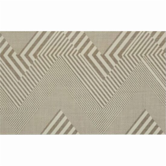 Piesa decorativa Silk Zig Zag Light Beige 5864, tip decor, 25x40 cm, bej deschis