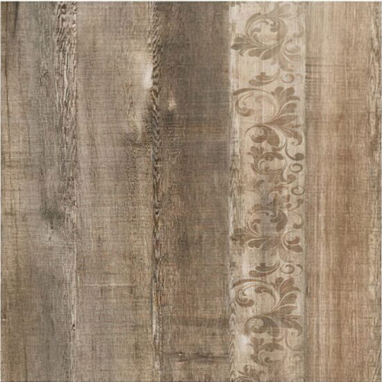 Gresie Atelier Print Brown 9466, tip lemn, 45x45 cm, maro