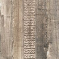 Gresie Atelier Print Grey 9468, tip lemn, 45x45 cm, gri