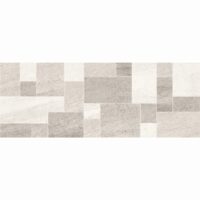 Piesa decorativa Nove Mosaic Grey 4907, tip decor, 20x50 cm, gri