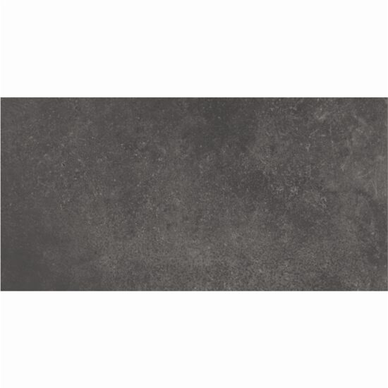 Gresie rectificata Evoque Anthracite 6278, tip ciment, 30x60 cm, gri inchis