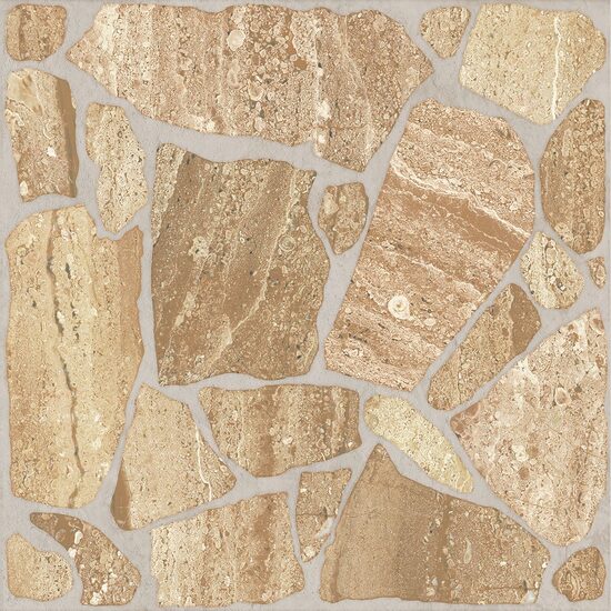 Gresie Debris Brown 9742, tip piatra, 33.3x33.3 cm, maro