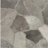 Gresie Gravel Grey 9755, tip piatra, 33.3x33.3 cm, gri