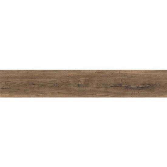 Gresie model lemn, tip parchet, Denver Brown 6427, 15x90 cm, maro