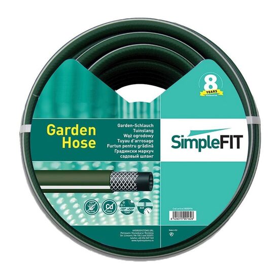 Furtun pt gradina, 12.5mm, 1/2'', 50 m cod 8000995 SimpleFit