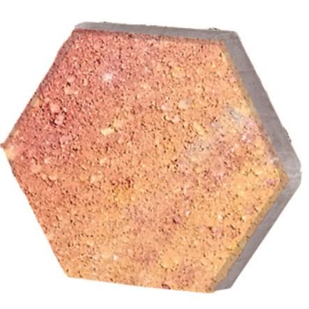 Pavele Favo, 20x17,32x4 cm, culoare mix Galben Rosu