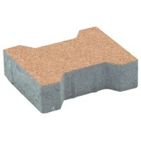 Pavele Behaton, 19,8x16,3x4 cm, culoare Crem Sahara
