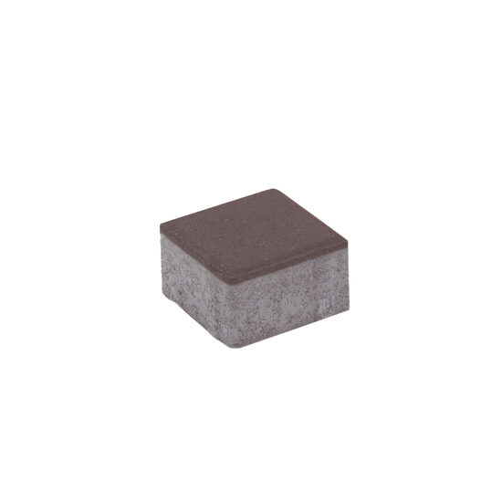 Pavele Civic 10x10x6 cm, culoare Maro
