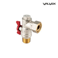 Robinet inchidere 3/4", cu piulita pivotanta, DN20 PN25, SPIN 1473790