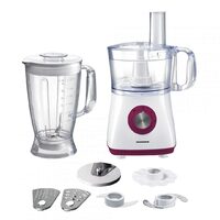 Robot de bucătărie Heinner HFP-750BG, 750 W, capacitate 1,2 L, 2 trepte de viteză, accesorii din inox, negru