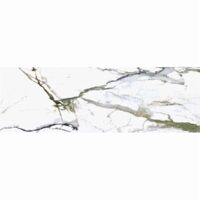Faianta rectificata Marble Green 3392, model marmura, 24.4x74.4 cm, verde