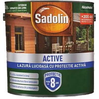 Lazură lucioasă Sadolin 2,5 L gri grafit pentru lemn si metal