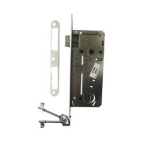 Broasca îngropată Yale 43 × 90 mm alb pentru uși din lemn, 1 punct de închidere