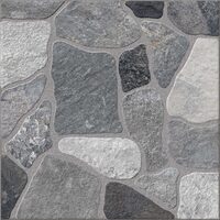 Gresie model piatra 6567 Castro Grey, 45x45 cm, Gri