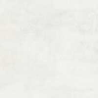Gresie rectificata Terra White, model ciment, 45x45 cm, Alb, finisaj mat