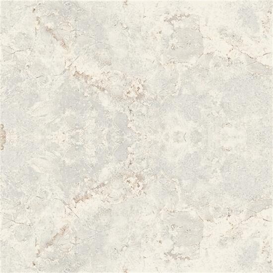 Gresie Aura White, model ciment, 40x40 cm, Alb