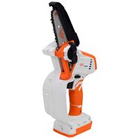 Fierăstrău electric telescopic pe acumulator RURIS 1424E, 20 V, 4 Ah, cu tehnologie alfa up