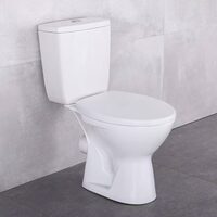 Set WC Compact 766 IVA SE011 + Rezervor 3/6L + Capac PP Suruburi Metalice K21-035