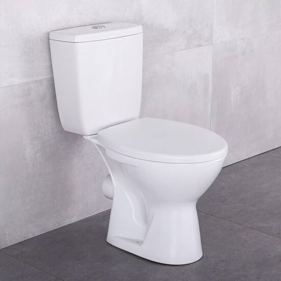 Set WC Compact 766 IVA SE011 + Rezervor 3/6L + Capac PP Suruburi Metalice K21-035