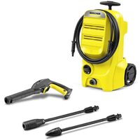 Aparat de spălat cu presiune Kärcher K3 Compact, 1600 W, 120 bar, cablu 5 m, negru/galben