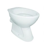 Vas WC Fayans Classica 2.0, ceramică sanitară, evacuare laterală (orizontală), montaj pe pardoseală, alb, 37 × 49,5 × 41 cm, cod WQ8B16590000001