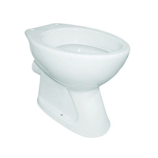 Vas WC Fayans Classica 2.0, ceramică sanitară, evacuare laterală (orizontală), montaj pe pardoseală, alb, 37 × 49,5 × 41 cm, cod WQ8B16590000001