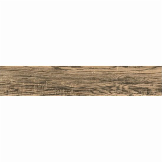 Gresie 6548 Denver Fossil Brown, model lemn, tip parchet, 15.5x60x5 cm, maro