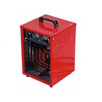 Aerotermă electrică Dedra DED9920, 2000 W, 2 trepte de încălzire 1000/2000 W, debit aer 320 m³/h, termostat reglabil
