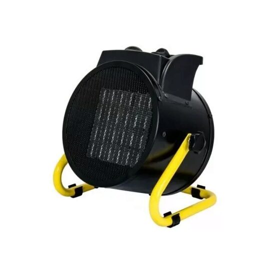 Aerotermă electrică ceramică PTC Dedra DED9930C, 2000 W, 2 trepte de încălzire 1000/2000 W, termostat reglabil, carcasă metalică