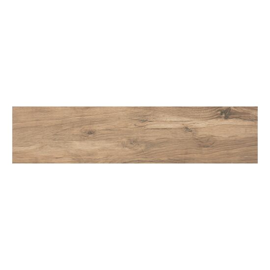 Gresie Picasso Tinder 1, model lemn, 15x60 cm, maro