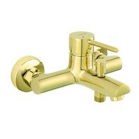 Baterie de perete, cada-dus, auriu deschis fiesta gold BFI1G
