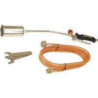 Arzator pe gaz Topex, 28 kW, 1,5 m furtun, 50 cm lance