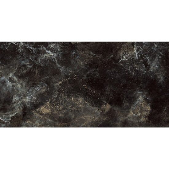 Gresie SG Miracle Full Lap 1. 60x120 cm, negru, finisaj lucios