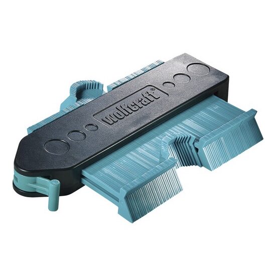 Dispozitiv de copiat contur echer 130 mm plastic albastru/negru 1 bucata