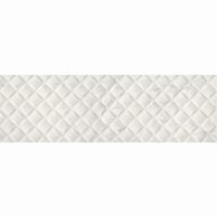 Faianta rectificata Astoria Crema Decofon Magnifica 1. QK45, model marmura, 30x90 cm, Crem, finisaj lucios