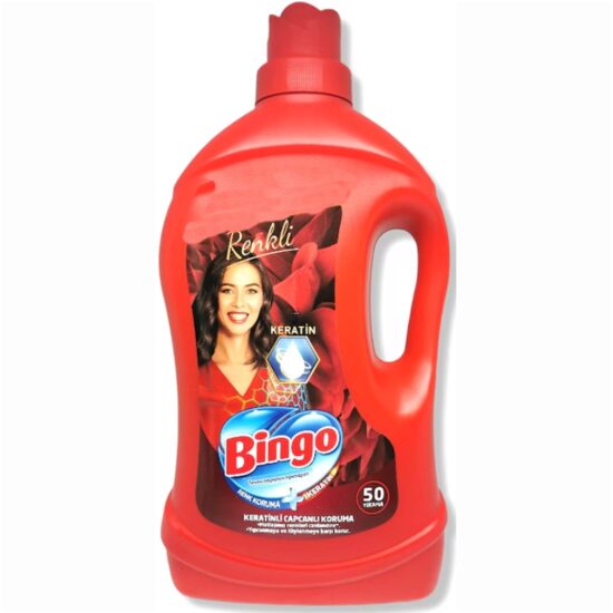 Bingo Detergent Lichid Color Renkli 3 L, 50 Spalari