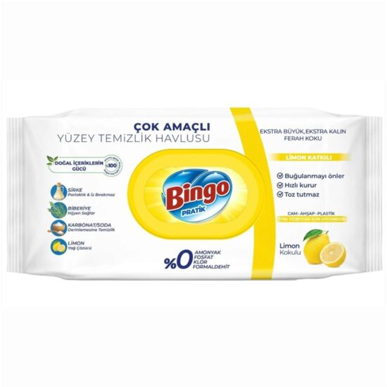 Bingo Servetele Umede Lamaie 96 BUC