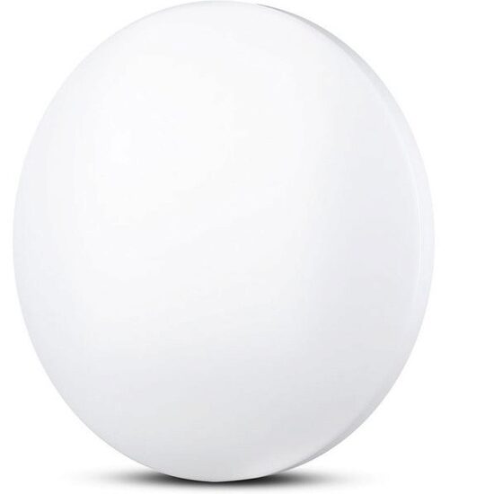 Plafonieră LED V-TAC 24 W milky cover 35 cm, alb, temperatura lumină reglabilă, IP20