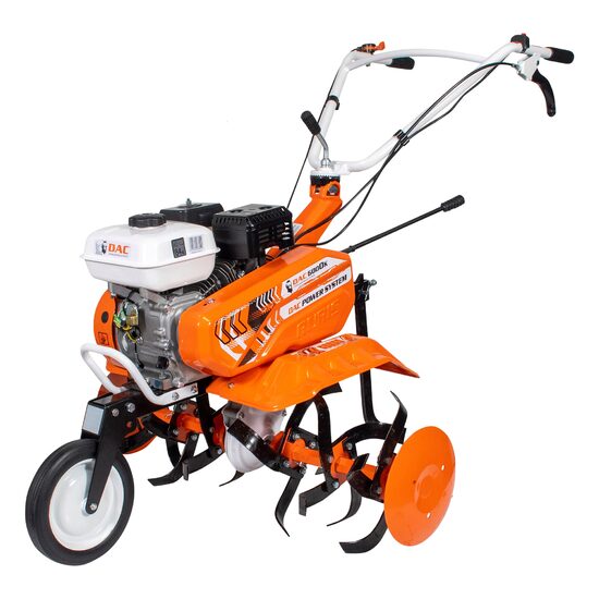 Motosapă pe benzină DAC 6000K, motor General Engine în 4 timpi, 7 CP, lățime de lucru 56–83 cm, adâncime maximă 29 cm, 2 viteze înainte și 1 înapoi, cod 60002015