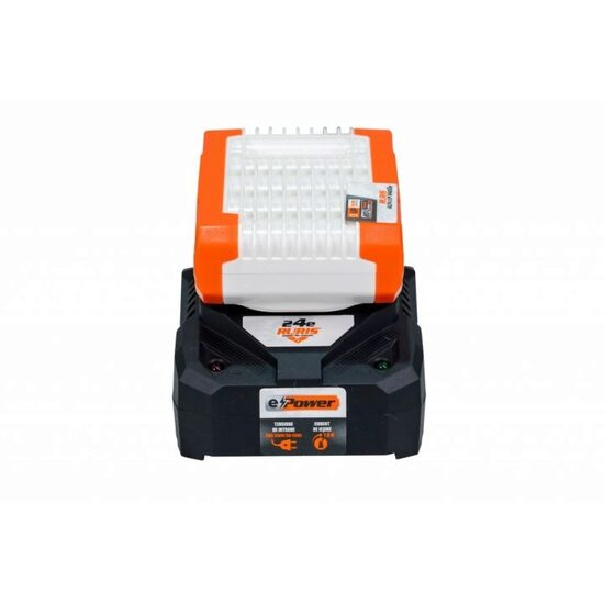 Kit acumulator Li-Ion RURIS Alfa Up 2424E, 20 V, 4 Ah, cu încărcător inclus, multicolor