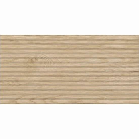 Gresie rectificata Tilia Structure Beige 3518, 60x120 cm, model lemn, bej, finisaj mat