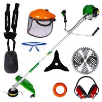 Motocositoare Micul Fermier 4,76 CP 52 cm³ benzina verde cu 10 accesorii
