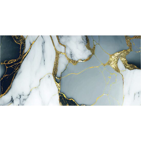 Gresie Volcano Gold 60x120 cm, Alb