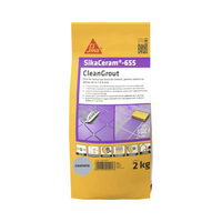 Chit de rosturi Sika ceram clean grout 655 Graphite 2 kg pentru plăci ceramice